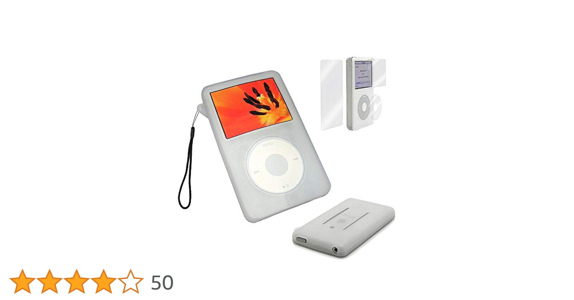 Apple iPod Classic 80GB ケース　ケーブル Amazon.com: YUSTDA New USB Black Battery Data Sync Charger