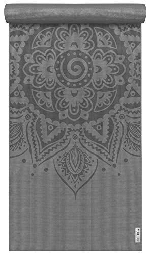 Yogamatte Yogimat® Basic - Art Collection - Spiral Mandala Graphit Yogistar