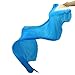RuiXiang 1.8m Artificial Silk Belly Dance Bamboo Fans Veils Women Real Silk Belly Dance Fan Veil - National Dance Dancing Long Bamboo Fan (Blue)…