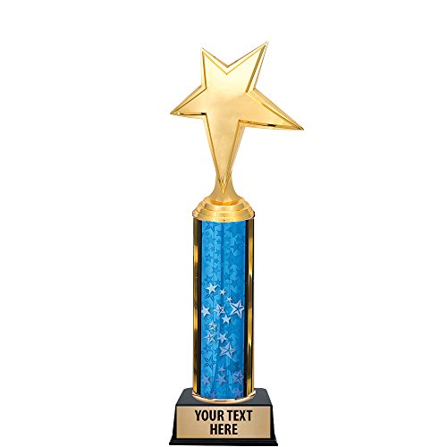 11" Employee Trophies - Customized Luminary Star Employee Trophy Awards Prime