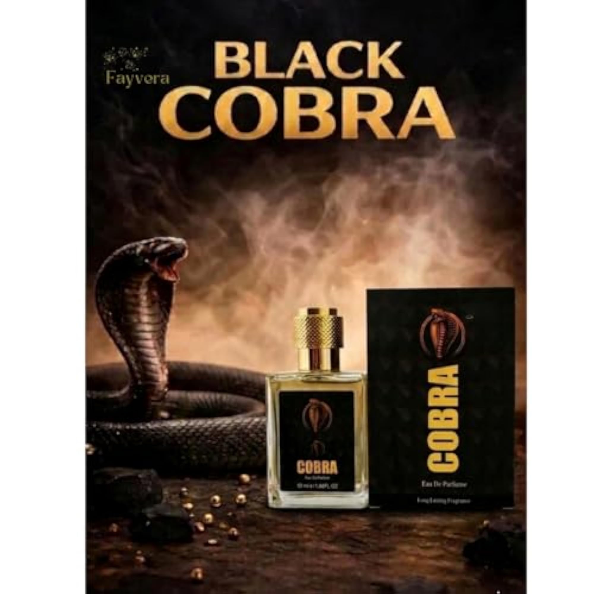 COBRA Eau De Perfume for Men, Bold & Intense Masculine Fragrance