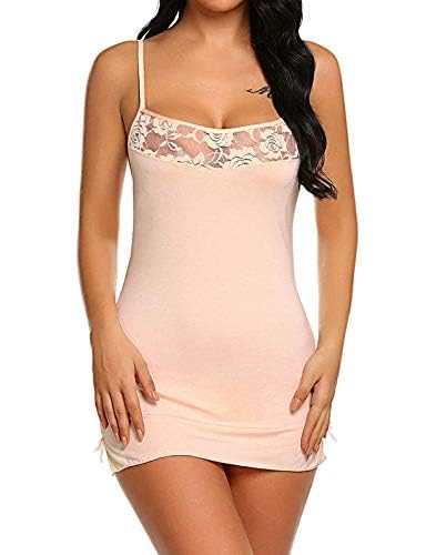 geonix Women's Solid Babydoll Sleepwear Lingerie Night Dress || Lingerie for Women ||Night Dress Hot & Sexy for Honeymoon/First Night/Anniversary |for Women/Ladies/Girls(Beige)-picture-53