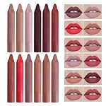Agrifilm Matte Velvet Lipstick Lip Crayon Nourishing Non-Stick Cup Lip Stain Lip Gloss,Long-lasting Waterproof Lip Stick Lip Makeup for Women (3) - Image 2