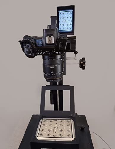 Digitize 4x5 Slides with Focus Checker by Vlads Test Target. Excellent Aid for Focusing DSLR/mirrorless Cameras. Digitize Your Priceless Slides & Negatives w/The Highest Sharpness. 4x5 Sheet. - Thumbnail 3