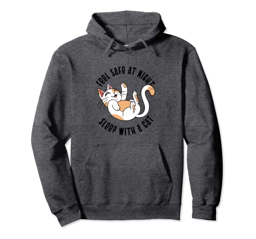 Cat Night - Disfraz divertido para mujer, diseño de gato Sudadera con Capucha