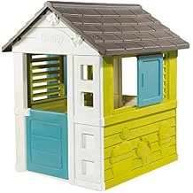 Smoby - Pretty Haus - Childrens Playhouse for Indoor and Outdoor Use, Expandable with Accessories, Garden Shed for Boys and Girls from 2 Years