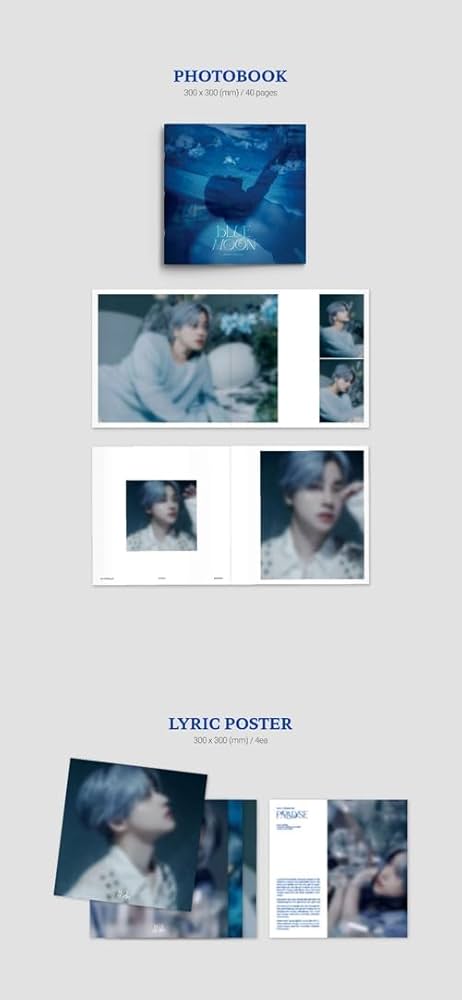 Amazon.co.jp: iKONのJAY (ジナン) - BLUE MOON [Blue Color Vinyl