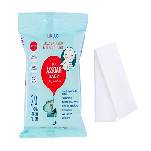 Assoar Baby Lenços Umedecidos com Solução salina