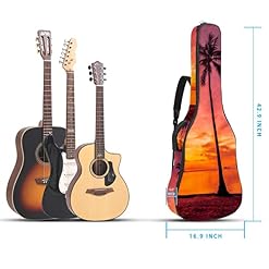 Hondank Housse de transport étanche pour guitare avec bandoulière réglable Motif forêt et jungle, Multicolore 04, 42… - Les Beatles, Paul McCartney, John Lennon, RIngo Starr, George Harrison Hondank Housse de transport étanche pour guitare avec bandoulière réglable Motif forêt et jungle, Multicolore 04, 42… – Image 5