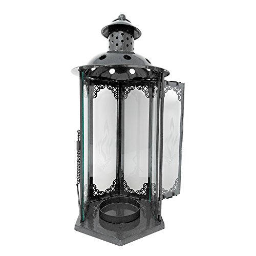 Memorial Candle Lantern - Large - Yahrzeit Decorative Candle Lantern