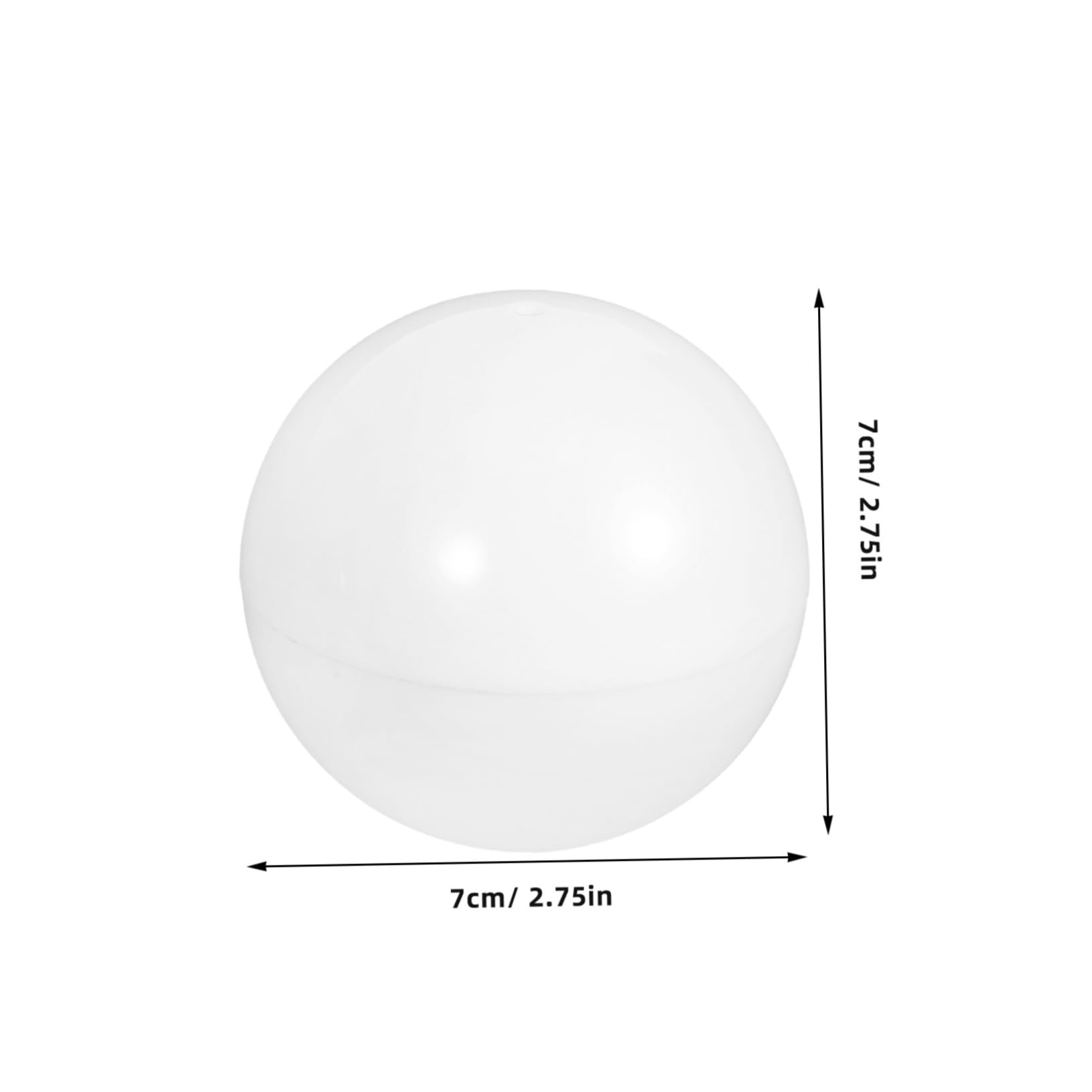 PRETYZOOM 8pcs Round Capsule Cases for Gumball Machines Diy Gachapon Machine Accessories Quick Assembly Multicolor