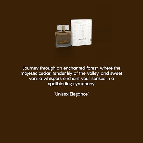 Image of EL RIO Aventium Premium Unisex Eau de Parfum, Notes: Citrus, Sweet & Spicy, Rose, Cedar & Lily of Valley, Musky, Sandalwood, Vanilla, Amber & Oud