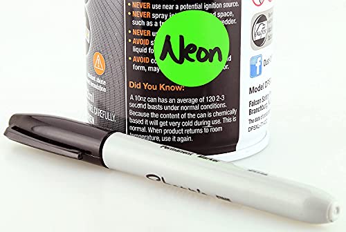 Hybsk 1 Inch Round Blank Fluorescence Green Shooting Target Pasters | Total 1,000 Adhesive Target Dots Per Roll (Fluorescent Green) #TOP6