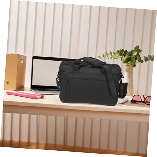 Bolso acolchado Kisangel negro para proteger el portátil a diario 5