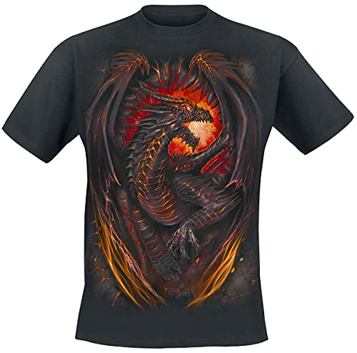 Image of Spiral - Dragon Furnace - T-Shirt Black - 3XL