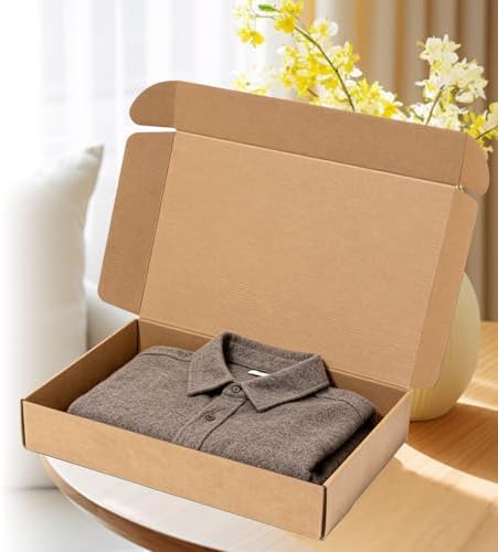 Wowxyz Shipping Boxes 17x11x3 Inches 20 Pack Corrugated Cardboard Brown Box — 사진 5