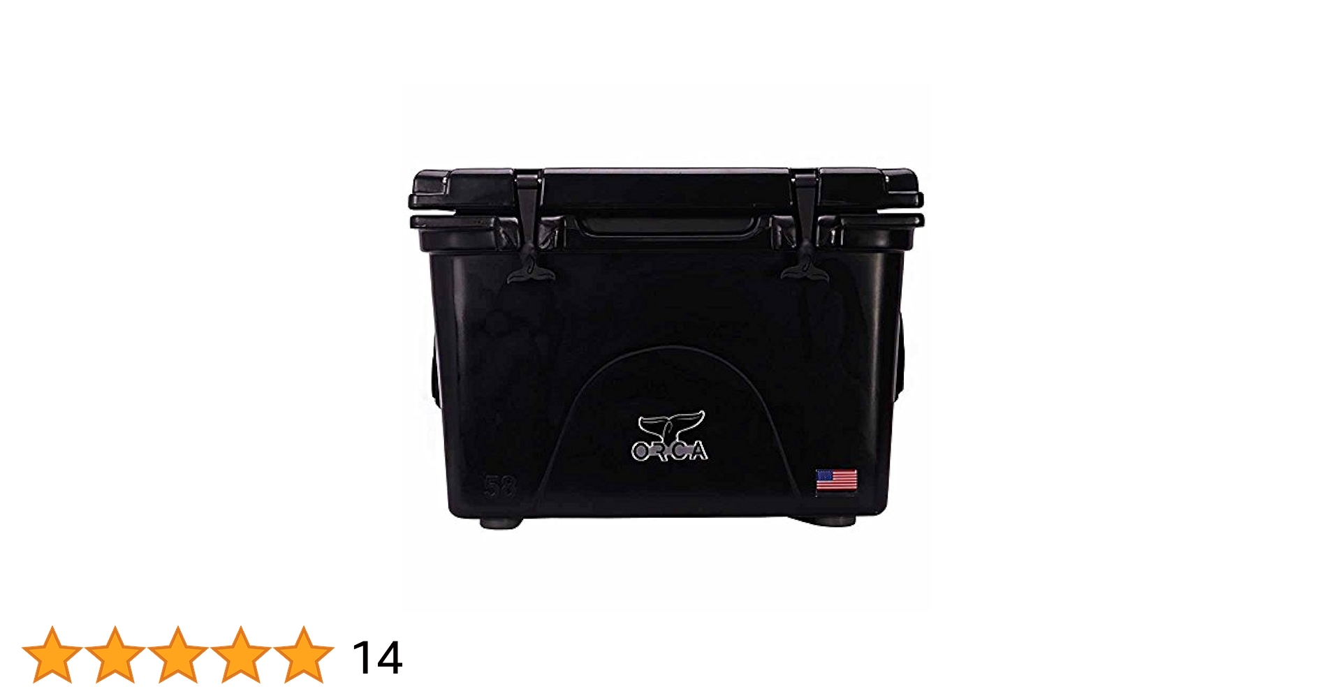 Amazon | ORCA(オルカ) Black 58Quart Cooler ブラック【日本