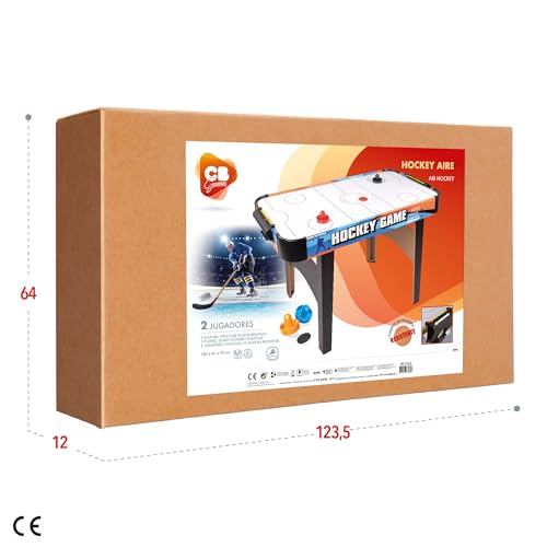 ColorBaby 85330 - Mesa Air Hockey, 122 x 61 x 75 cm