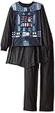Star Wars Big Boys' Vader 2-Piece Pajama Set, Black, 8