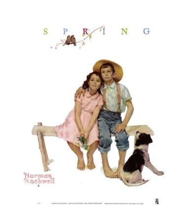 Norman Rockwell - Sweet Serenade Art Print