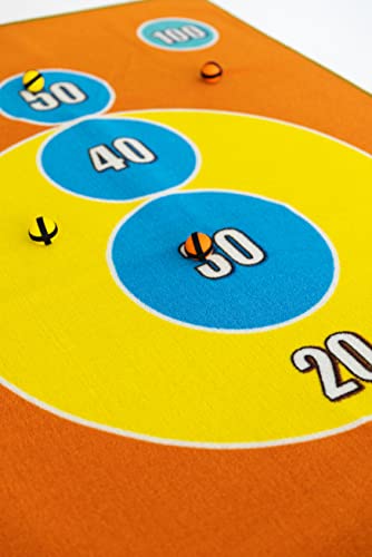 Golf Chipping Game – 6Ft X 4Ft Backyard Game For Indoor Or Outdoor – Chipping Mat, Target, Scoreboard And Velcro Golf Practice Balls For Adults (Skee Golf) #TOP2