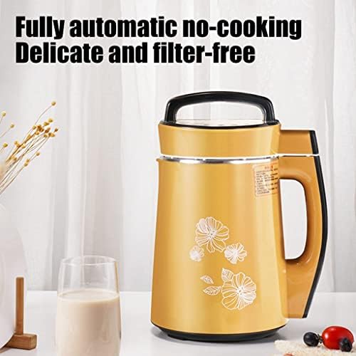 TOP1US Fully Automatic Soy Milk Machine with 7 modes,Intelligent Soup Maker,Almond Nuts Milk Shakes Machine, 304 Stainless Steel Liner,LED Panel, Quiet Work