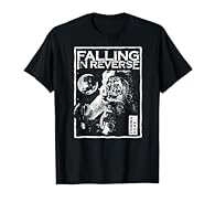 Falling in reverse design. Officially Licensed by Falling In Reverse Lightweight, Classic fit, Double-needle sleeve and bottom hem