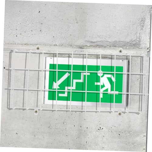 Grille de Protection pour Éclairage de Secours en Fer Blanc – vue 7
