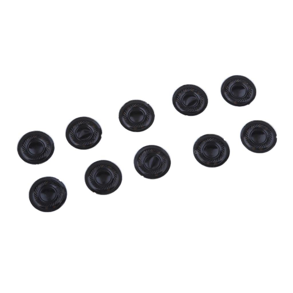 Amazon.co.jp: KESOTO 10個入り 丸い ブラック 小型スピーカー