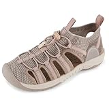 Khombu Women's Cameron Sandal, Blush, 8