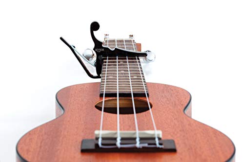 Kyser Quick-Change Capo For Banjos, Ukuleles, And Mandolins, Black, Kbmb #TOP3