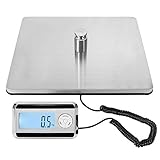 CGOLDENWALL 台はかり隔測式 最大計量200kg 精度50g デジタル計量器荷物郵便物ペット用 計量皿寸法310㎜×392㎜ 電子はかり風袋引き機能搭載