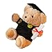 TOYANDONA Classe di Peluche di Laurea 2022 Orso di Laurea con Cappellino E Diploma Dono di Laurea per Bambole per Orso Ornamento per Bambole Peluche Regalo di Laurea 2022