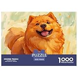 Chow 1000 Pezzi Puzzle Per Adulti E Ragazzi Animal Jigsaw Colore Colorato Immagine Dipinta Divertimento Regalo Per Amore E Amico 70x50cm/1000pcs immagine