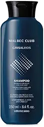 O BOTICARIO MALBEC CLUB CABELOS GRISALHOS SHAMPOO 250ml