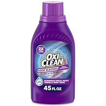 OxiClean Odor Blasters Odor and Stain Remover Liquid Laundry Additive, Water-Activated Laundry Stain Remover, 45 fl oz