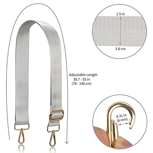 Image of Allzedream Wide Purse Strap Replacement Crossbody Shoulder Bag Adjustable