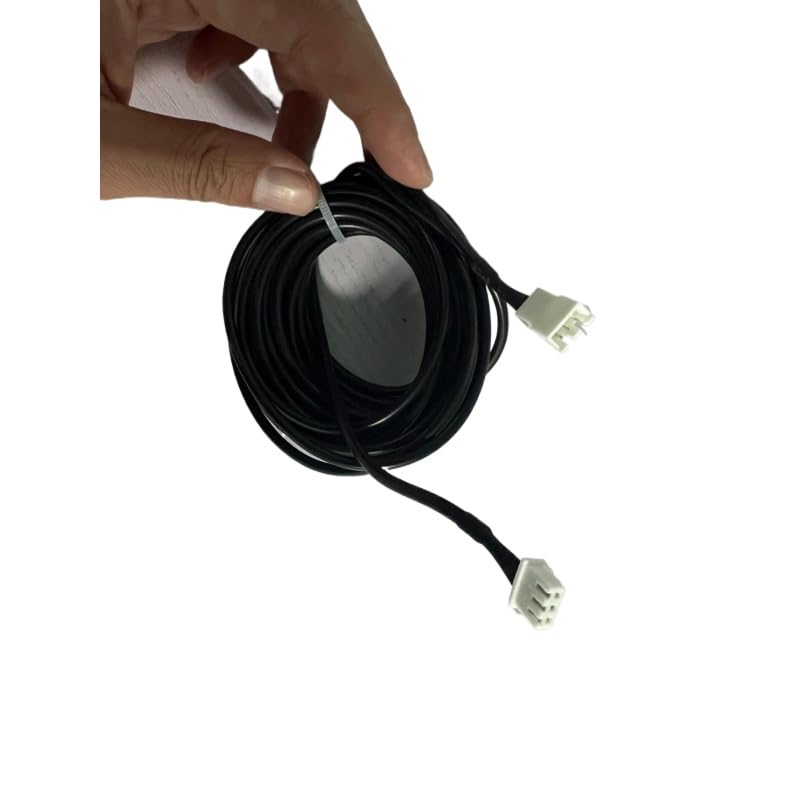 Image of WiFi Temperature Humidity Sensor Extension Cable, 5m 16.4ft 3-Pin Male Plug to Female Socket