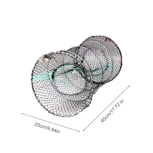 Eventerde Piège à Écrevisses | Filets À Crabes pour La Pêche Crustacés | Cage à Appâts Flottante Multifonctionnelle et Pliable pour Eau Douce, Plage, Zones de Marée et Récifs – vue 5
