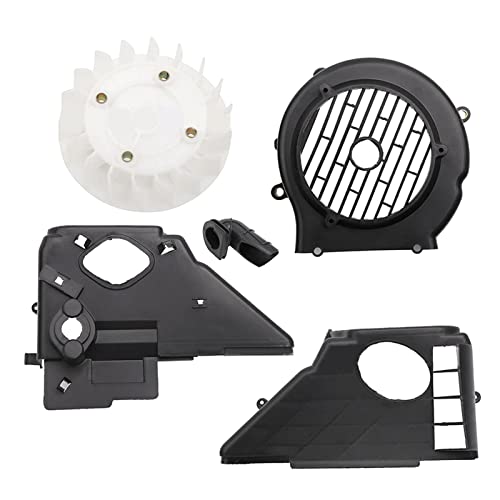 GRABLOOM Complete Air Cooling Shroud Sets with Fan Cover for