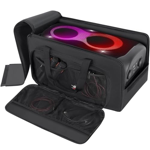 OUUTMEE Speaker Carrying Case Compatible with JBL Party Box 100/110/120/130