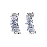 LIGHT RAIN All Day Use Pain-Free Earring for Non Pierced Ears - E02 Silver, Invisible Light Weight R