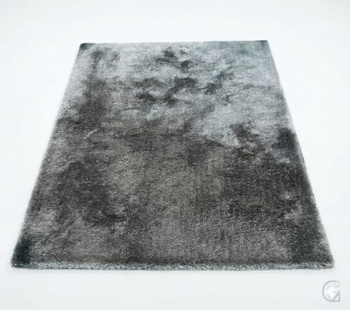 Image of Luxury Shaggy Area Rug, Ultra Soft 1.5 Inch High-Pile Plush Carpet for Bedroom, Fluffy Non-Slip Room Decor, Large Shag Rug for Nursery & Living Room(3x5 Feet, d.Grey)