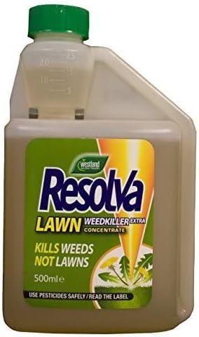 Elixir Gardens | Westland Selective Weed Killer Herbicide | Kills Weeds not Lawn/Grass | Quantities 1-10 Available | Treats 250sq.m per bottle | 500ml x 1