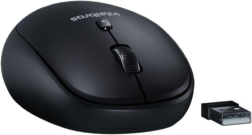 Mouse MSI200 Sem Fio Preto Intelbras