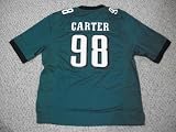 Jalen Carter Jersey #98 Philadelphia Custom Stitched Green Football Various Sizes New No Brand/Logos Size 2XL
