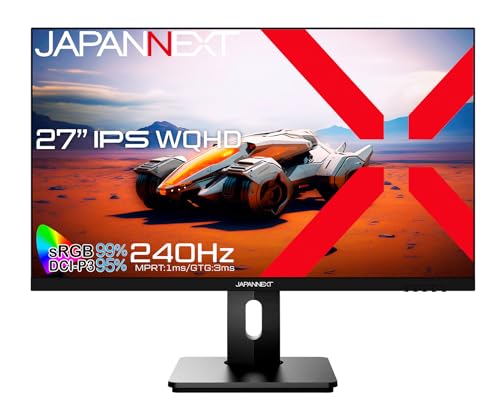 JAPANNEXT 27インチ 240Hz WQHD