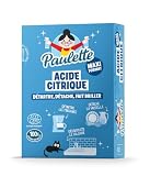 Paulette - Acido Citrico in Polvere - Anticalcare Naturale ed Ecocert - Made in France - 800 g