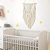 Macrame Tenture Décor, Bohème Tissé Tenture Tapisserie, Hibou Dream