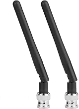 Generic Replacement UHF Antenna for Sennheiser EW G3/G4 and EM-XSW 2 Receivers EW100 EW300 EW500 G3 Receiver, with BNC Connector, Black, 2 Pack